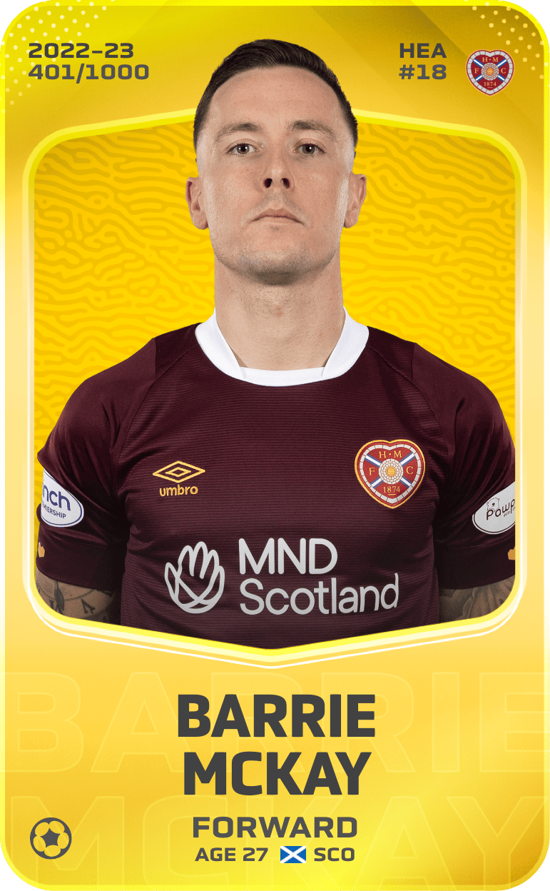 Barrie McKay 2022-23 • Limited 401/1000