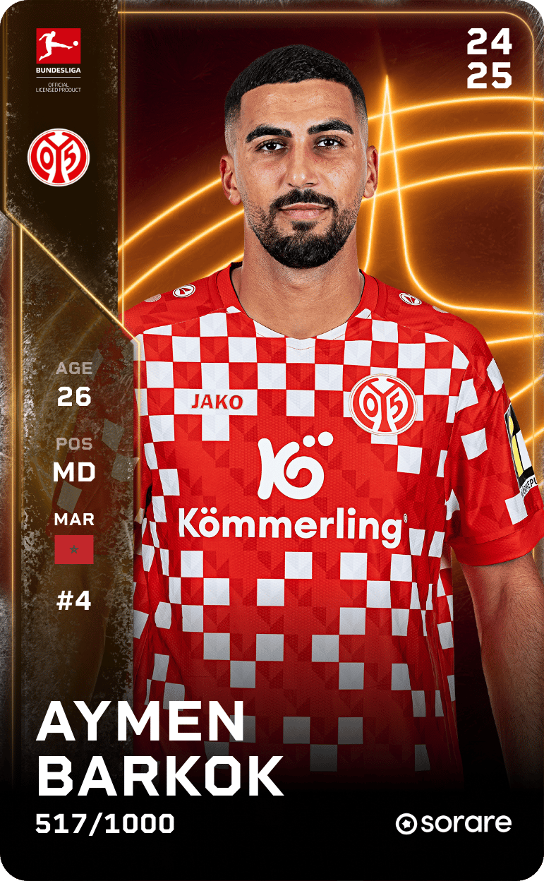 Aymen Barkok 2024-25 • Limited 517/1000