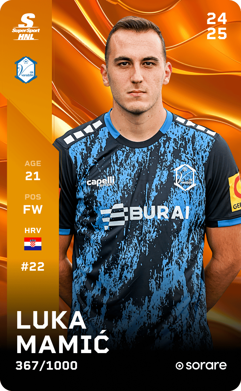 Luka Mamić 2024-25 • Limited 367/1000