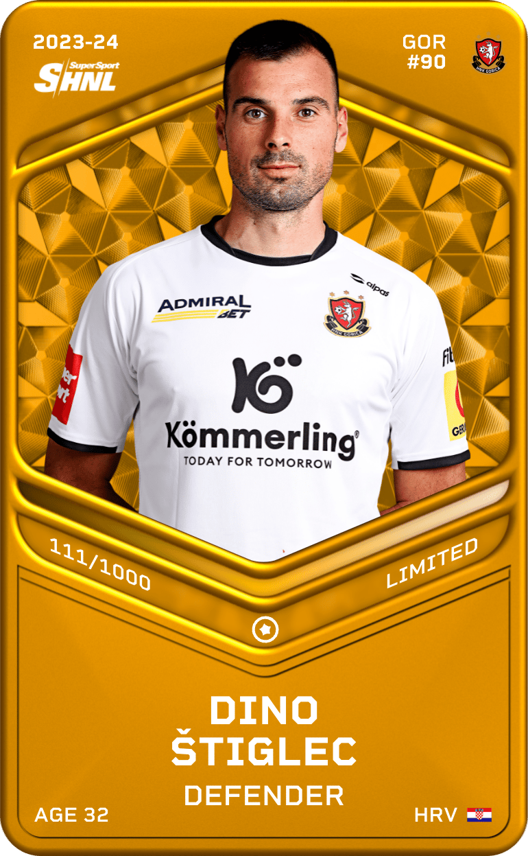 Dino Štiglec 2023-24 • Limited 111/1000