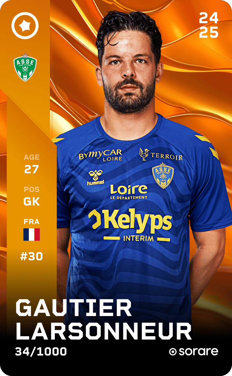Gautier Larsonneur 2024-25 • Limited 34/1000