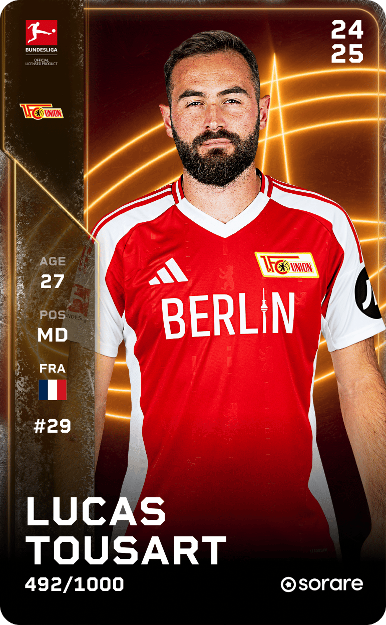 Lucas Tousart 2024-25 • Limited 492/1000
