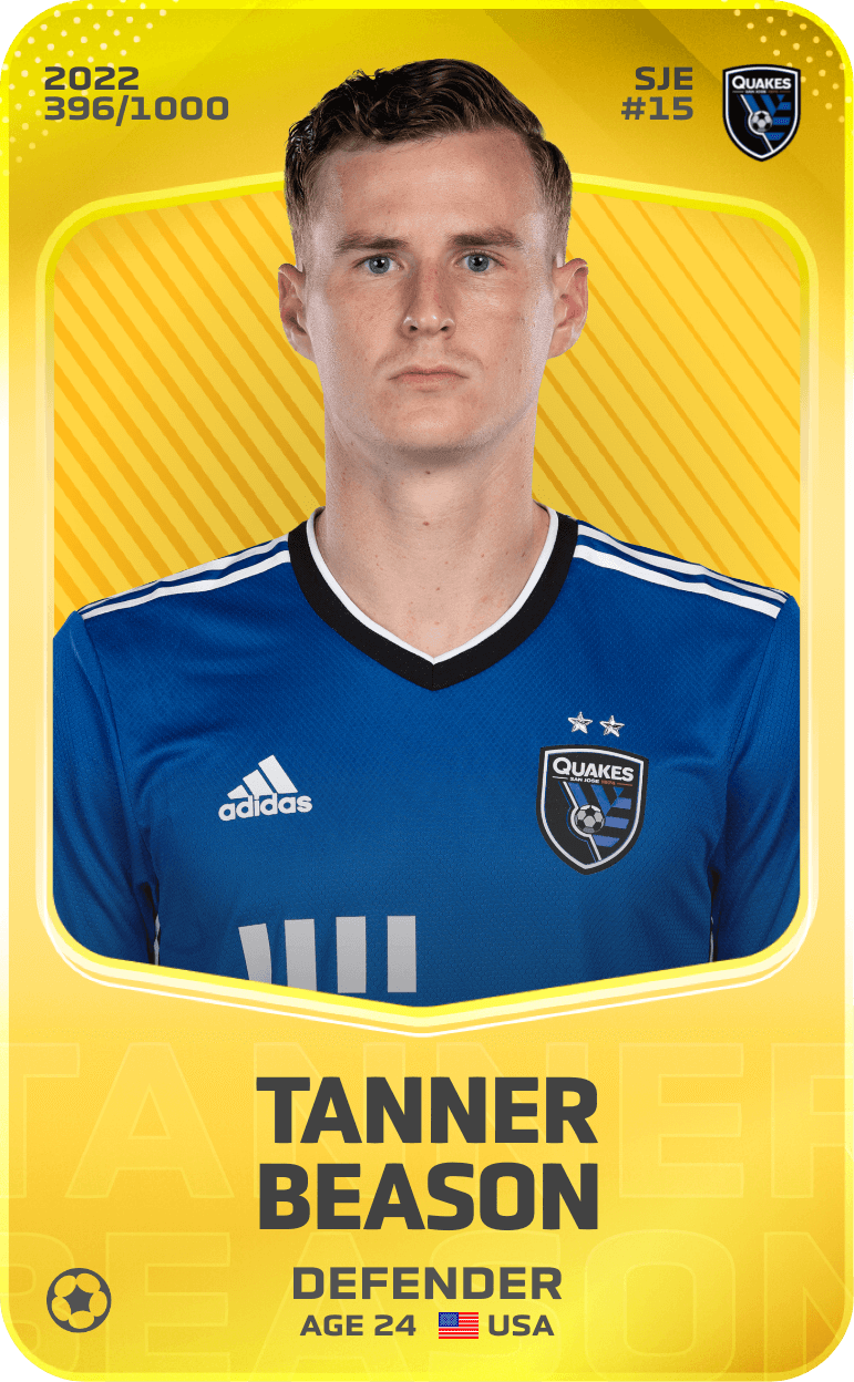 Tanner Beason 2022-23 • Limited 396/1000