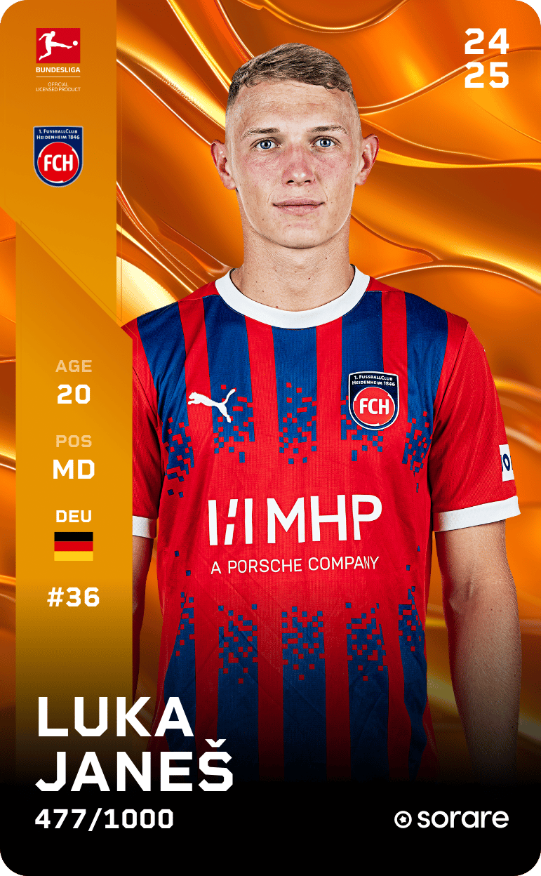 Luka Janeš 2024-25 • Limited 477/1000