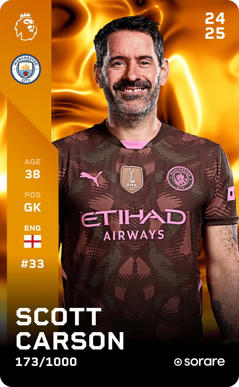 Scott Carson 2024-25 • Limited 173/1000
