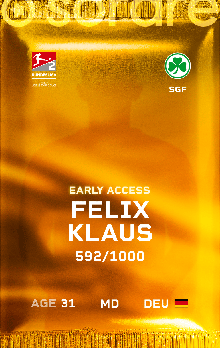 Felix Klaus 2024-25 • Limited 592/1000