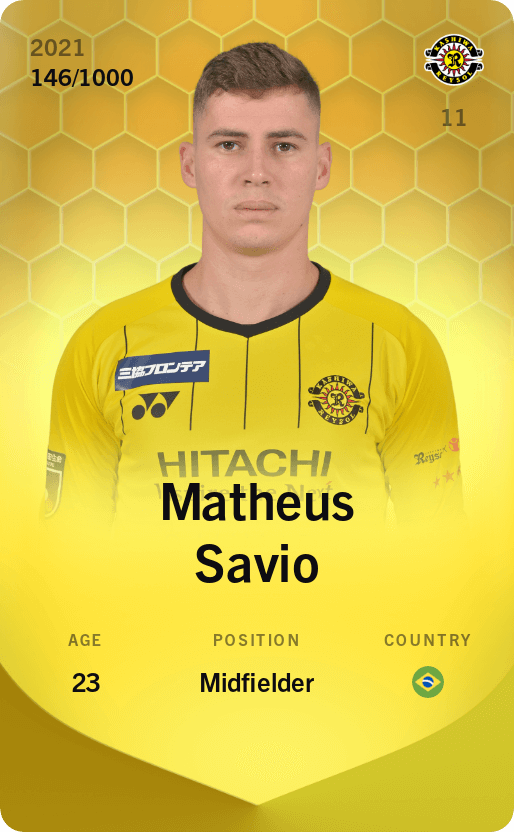 Matheus Savio 2021-22 • Limited 146/1000