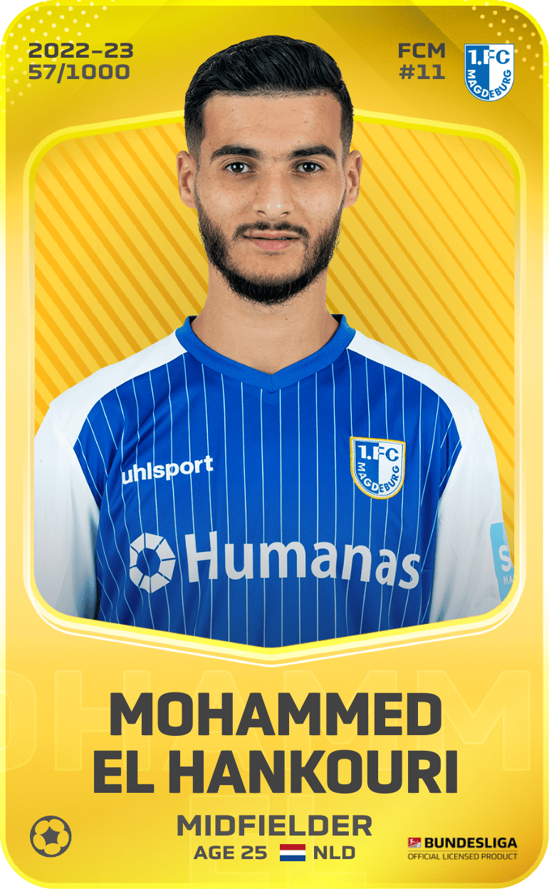 Mohammed El Hankouri 2022-23 • Limited 57/1000