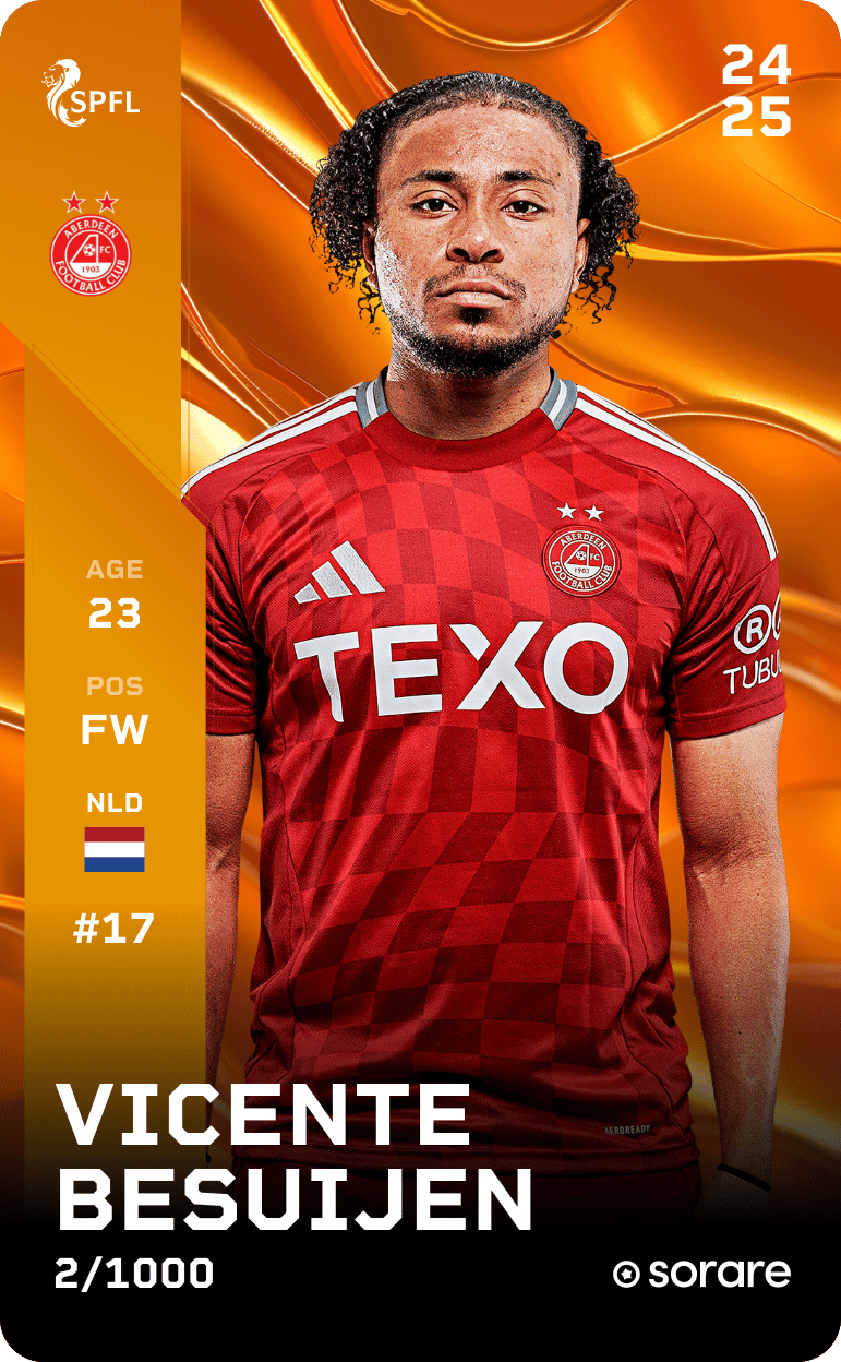 Vicente Besuijen 2024-25 • Limited 2/1000