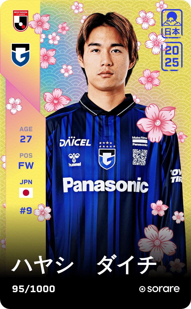 Daichi Hayashi 2025-26 • Limited 95/1000