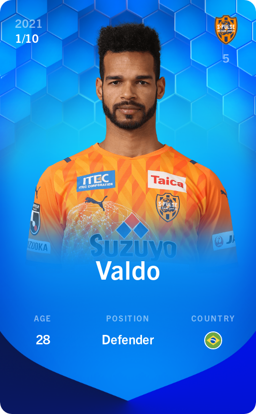 Sorare - Sorare Official - Valdo 2021-22 • Super Rare 1/10 - NFT # 63849698091584606255037458884532401744776163504918953763944739765004475433575