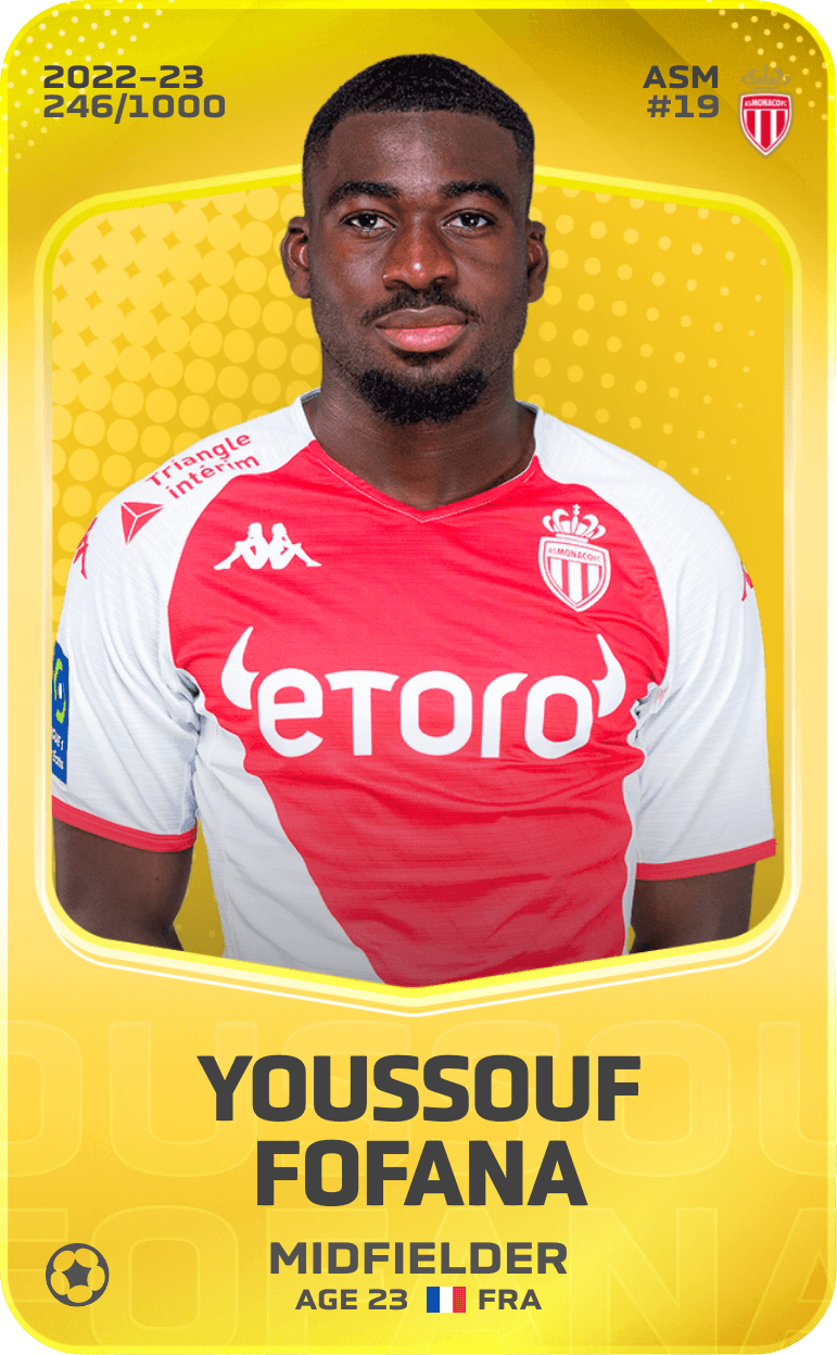 Youssouf Fofana 2022-23 • Limited 246/1000