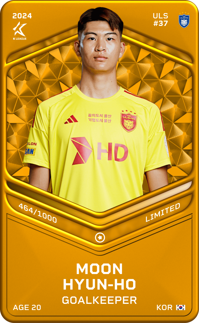 Moon Hyun-Ho 2024-25 • Limited 464/1000