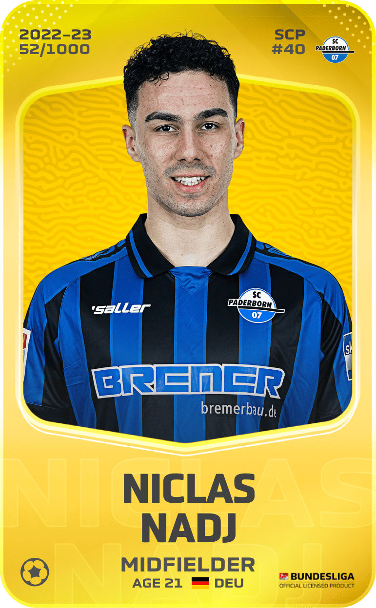 Niclas Nadj 2022-23 • Limited 52/1000