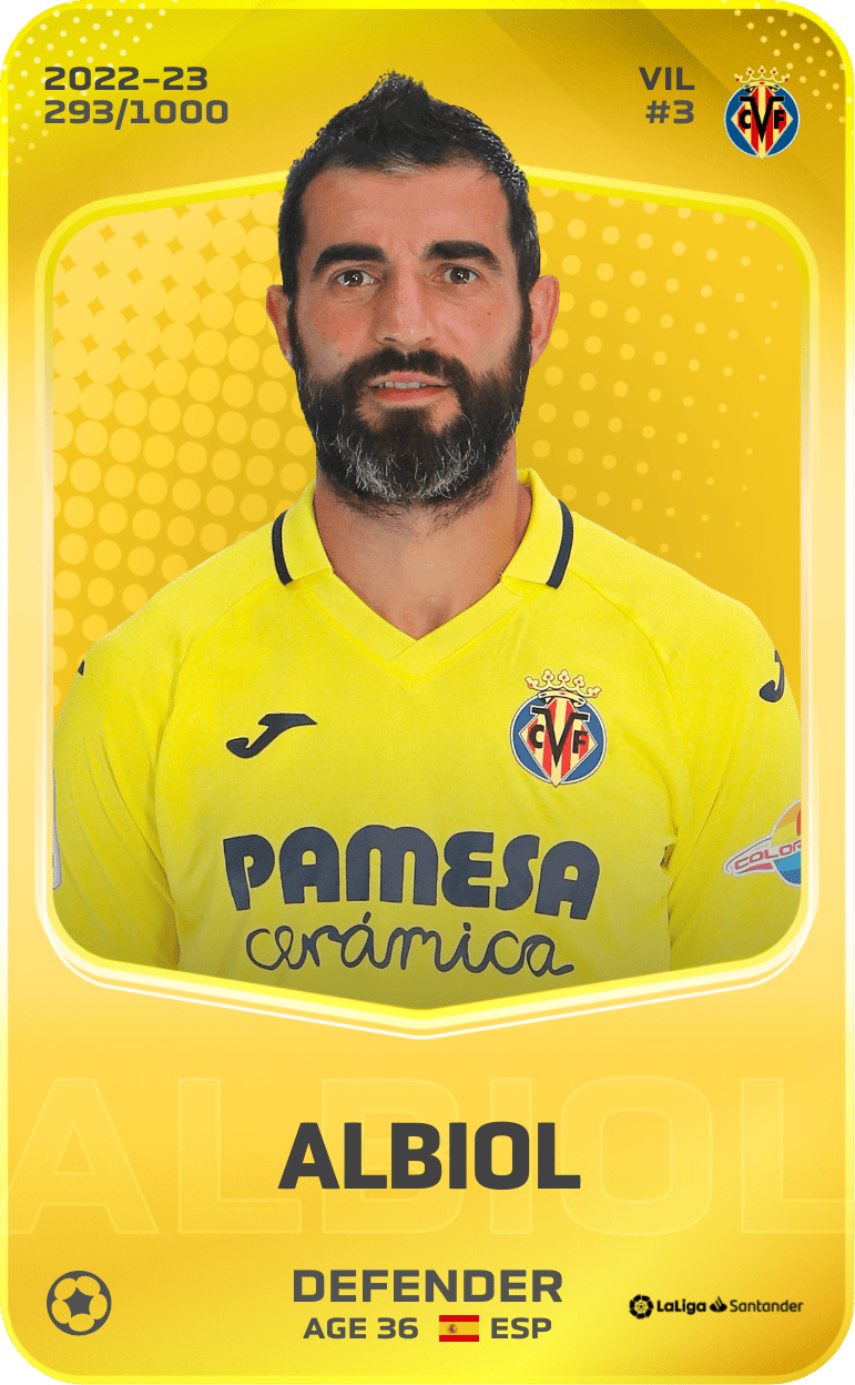 Albiol 2022-23 • Limited 293/1000
