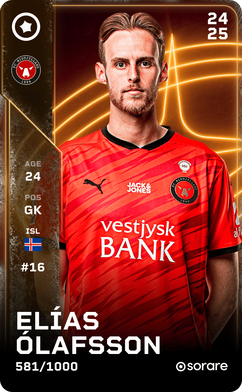 Elías Ólafsson 2024-25 • Limited 581/1000