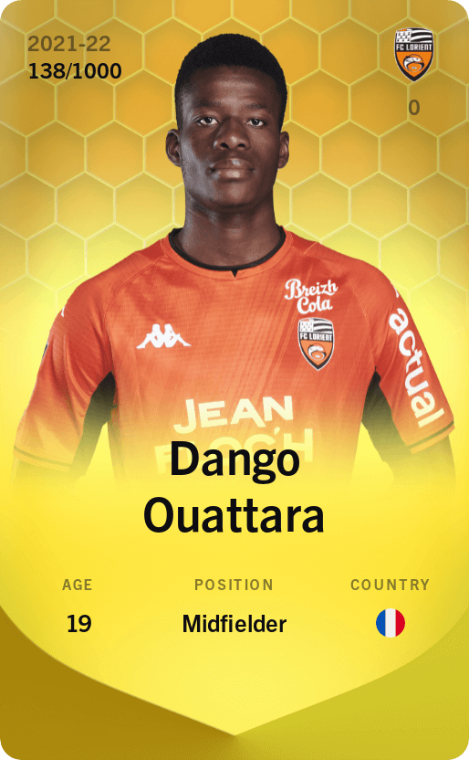 Dango Ouattara 2021-22 • Limited 138/1000