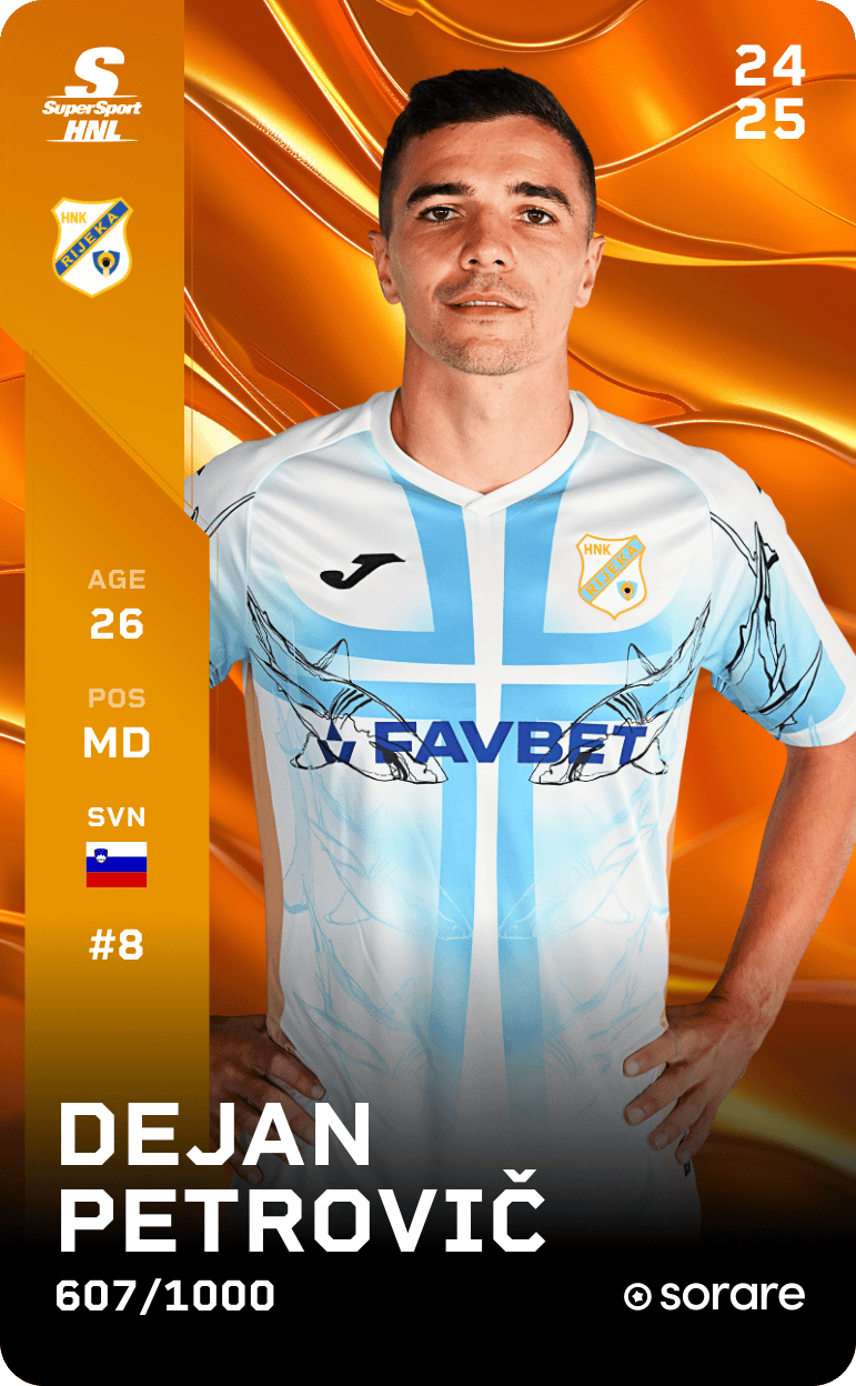 Dejan Petrovič 2024-25 • Limited 607/1000