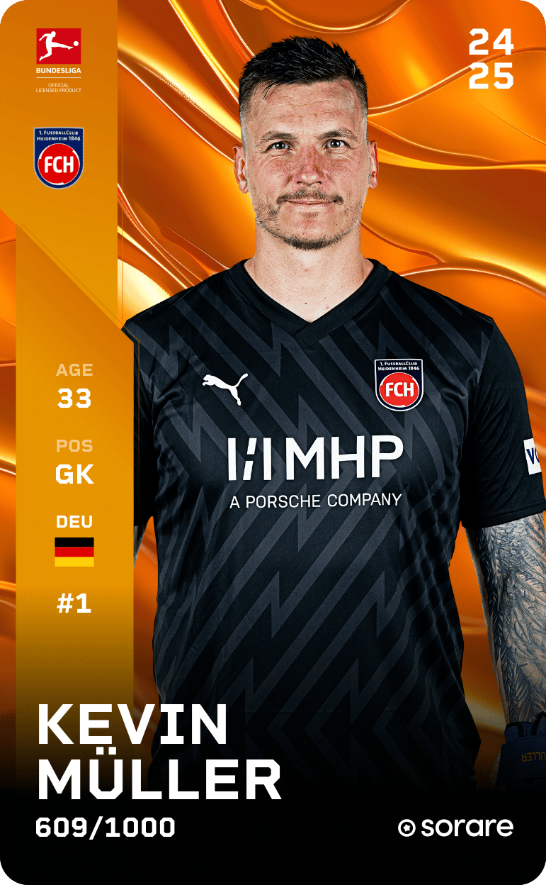 Kevin Müller 2024-25 • Limited 609/1000