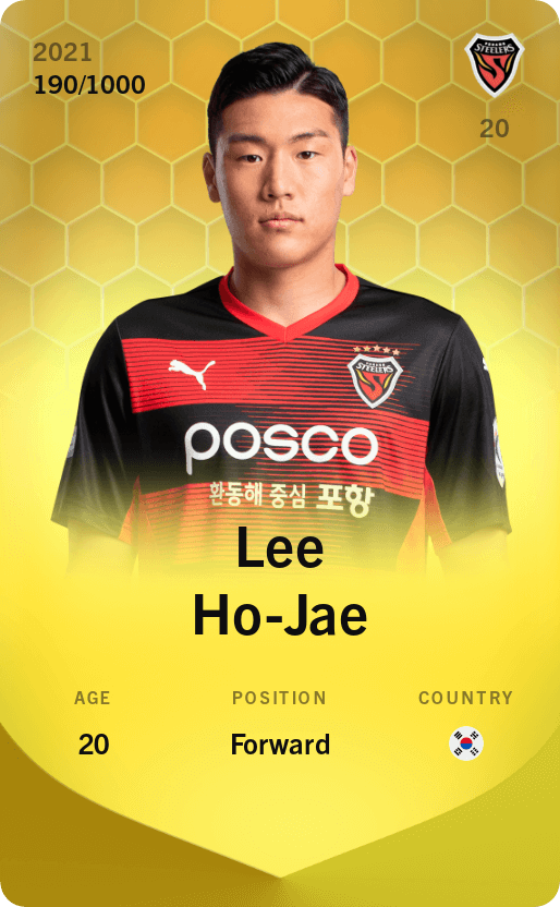 Lee Ho-Jae 2021-22 • Limited 190/1000