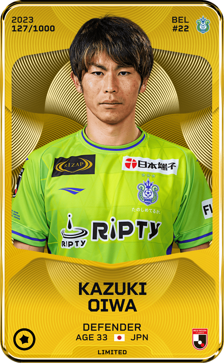 Kazuki Oiwa 2023-24 • Limited 127/1000