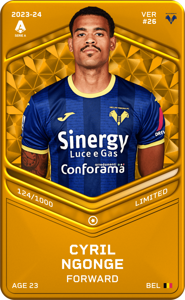 Cyril Ngonge 2023-24 • Limited 124/1000