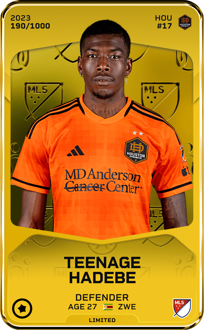 Teenage Hadebe 2023-24 • Limited 190/1000