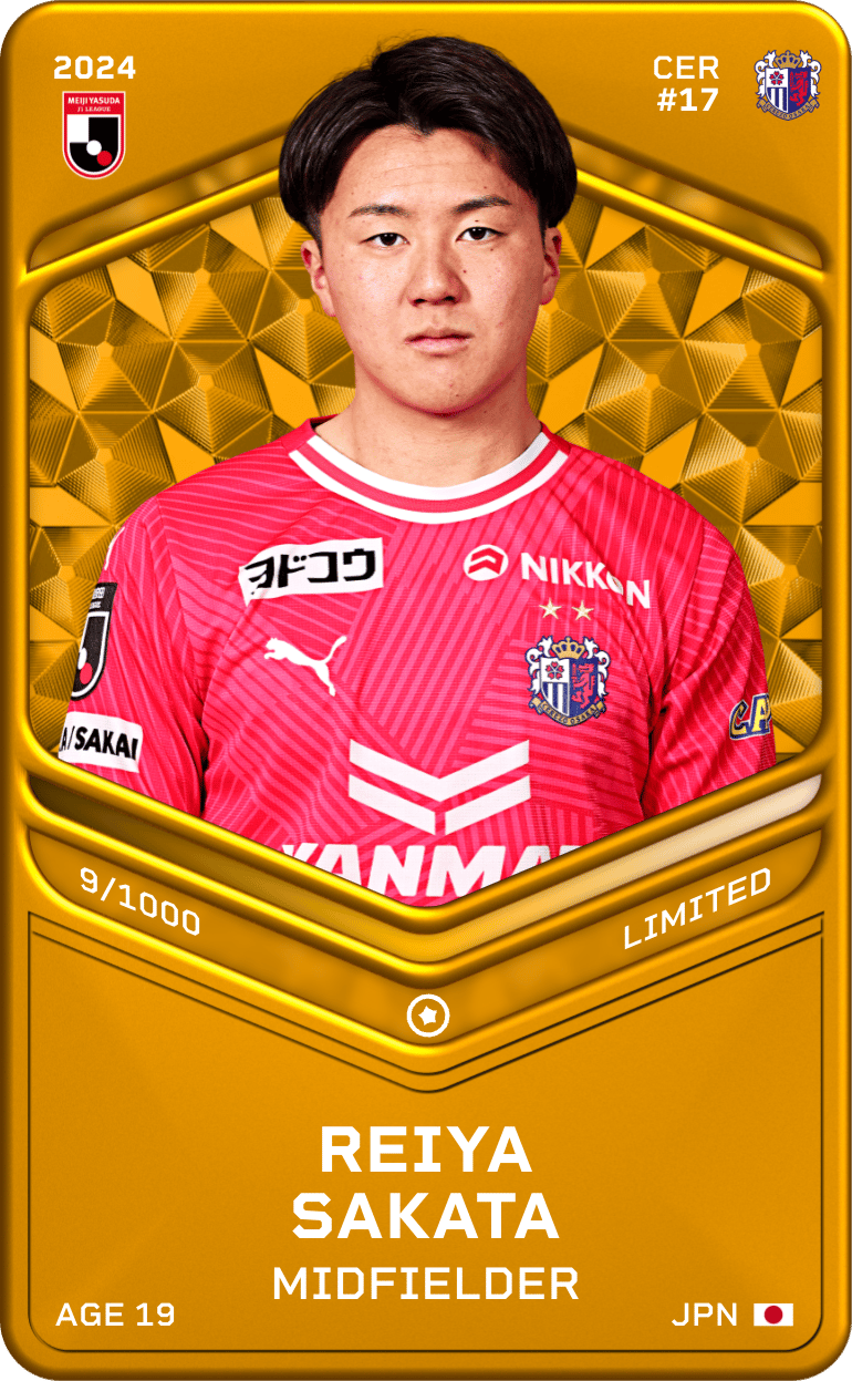 Reiya Sakata 2024-25 • Limited 9/1000