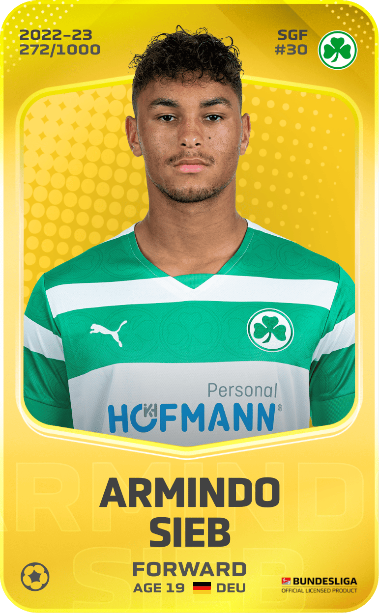 Armindo Sieb 2022-23 • Limited 272/1000