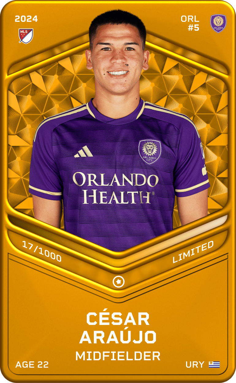 César Araújo 2024-25 • Limited 17/1000