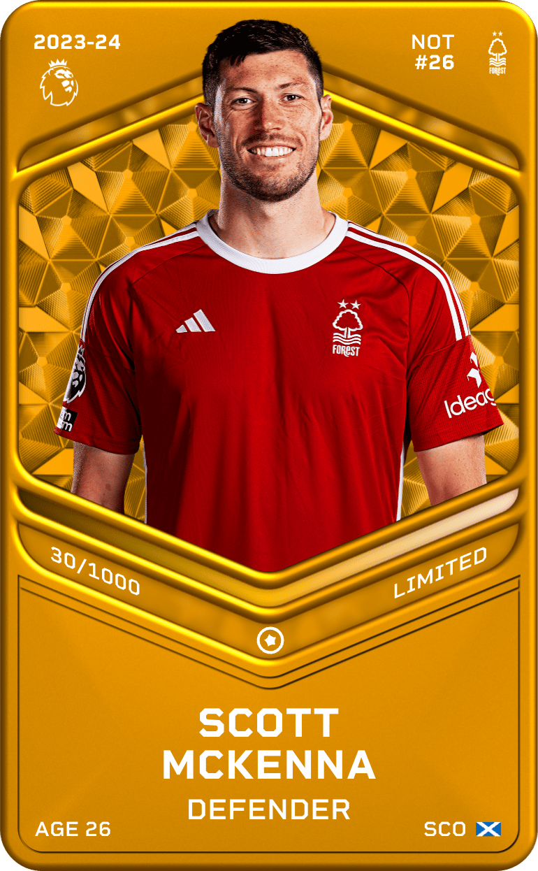 Scott McKenna 2023-24 • Limited 30/1000