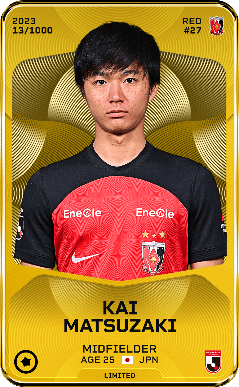 Kai Matsuzaki 2023-24 • Limited 13/1000