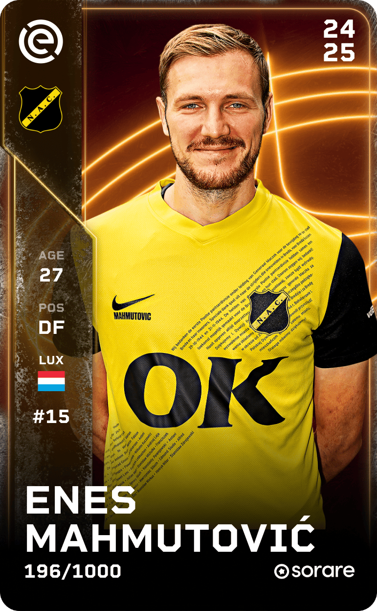 Enes Mahmutović 2024-25 • Limited 196/1000