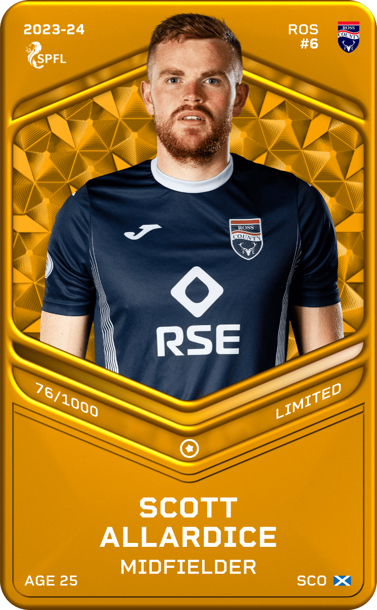 Scott Allardice 2023-24 • Limited 76/1000