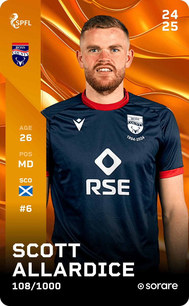 Scott Allardice 2024-25 • Limited 108/1000
