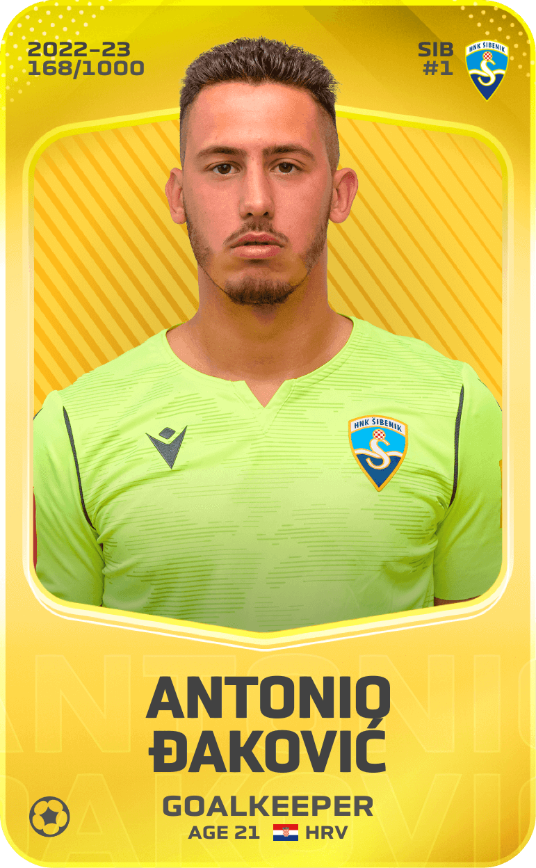 Antonio Đaković 2022-23 • Limited 168/1000