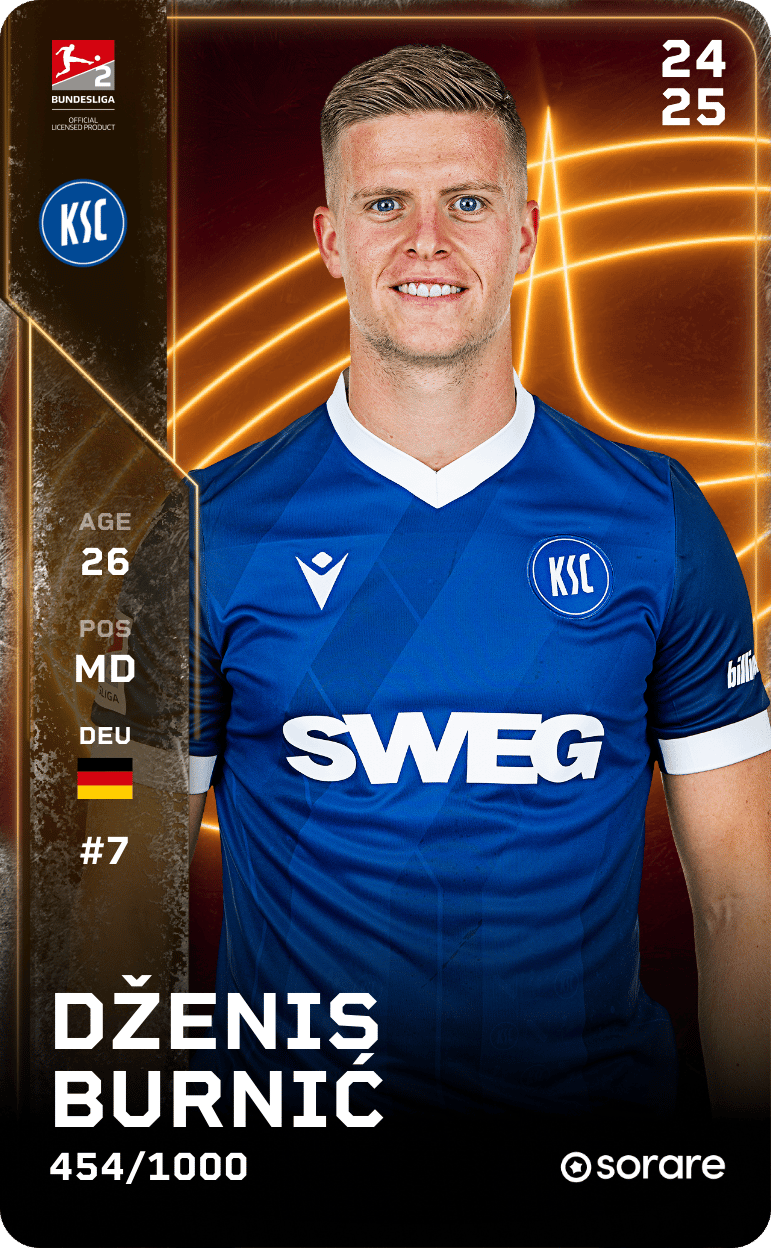 Dženis Burnić 2024-25 • Limited 454/1000