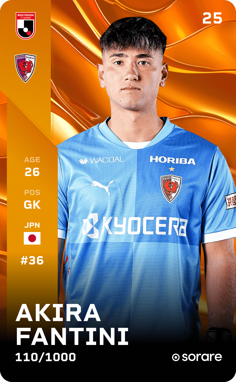 Akira Fantini 2025-26 • Limited 110/1000