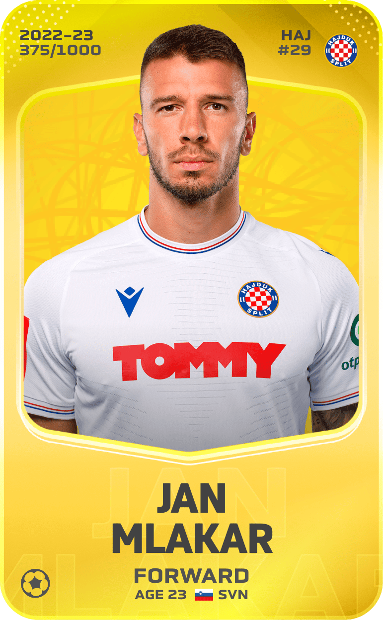 Jan Mlakar 2022-23 • Limited 375/1000