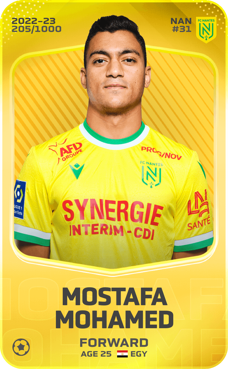 Mostafa Mohamed 2022-23 • Limited 205/1000