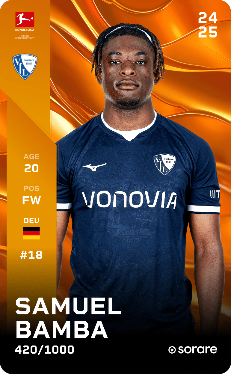 Samuel Bamba 2024-25 • Limited 420/1000