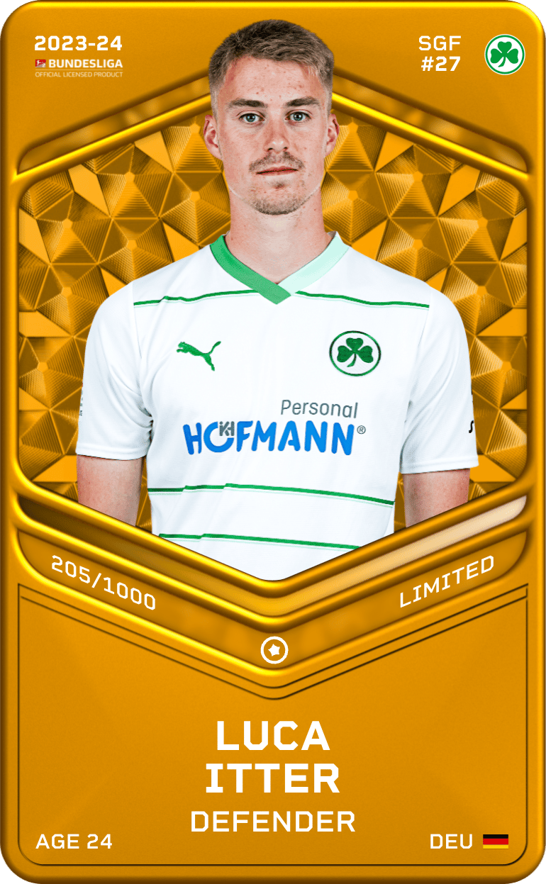 Luca Itter 2023-24 • Limited 205/1000