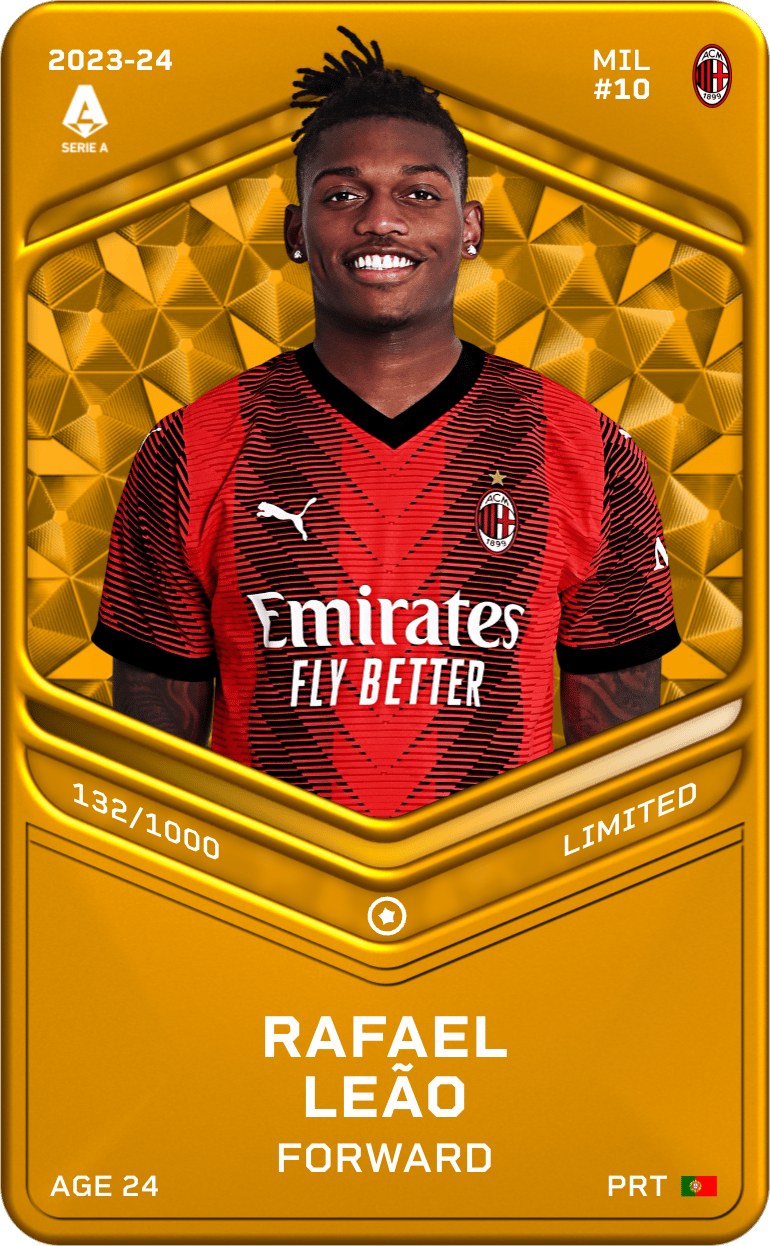 Rafael Leão 2023-24 • Limited 132/1000