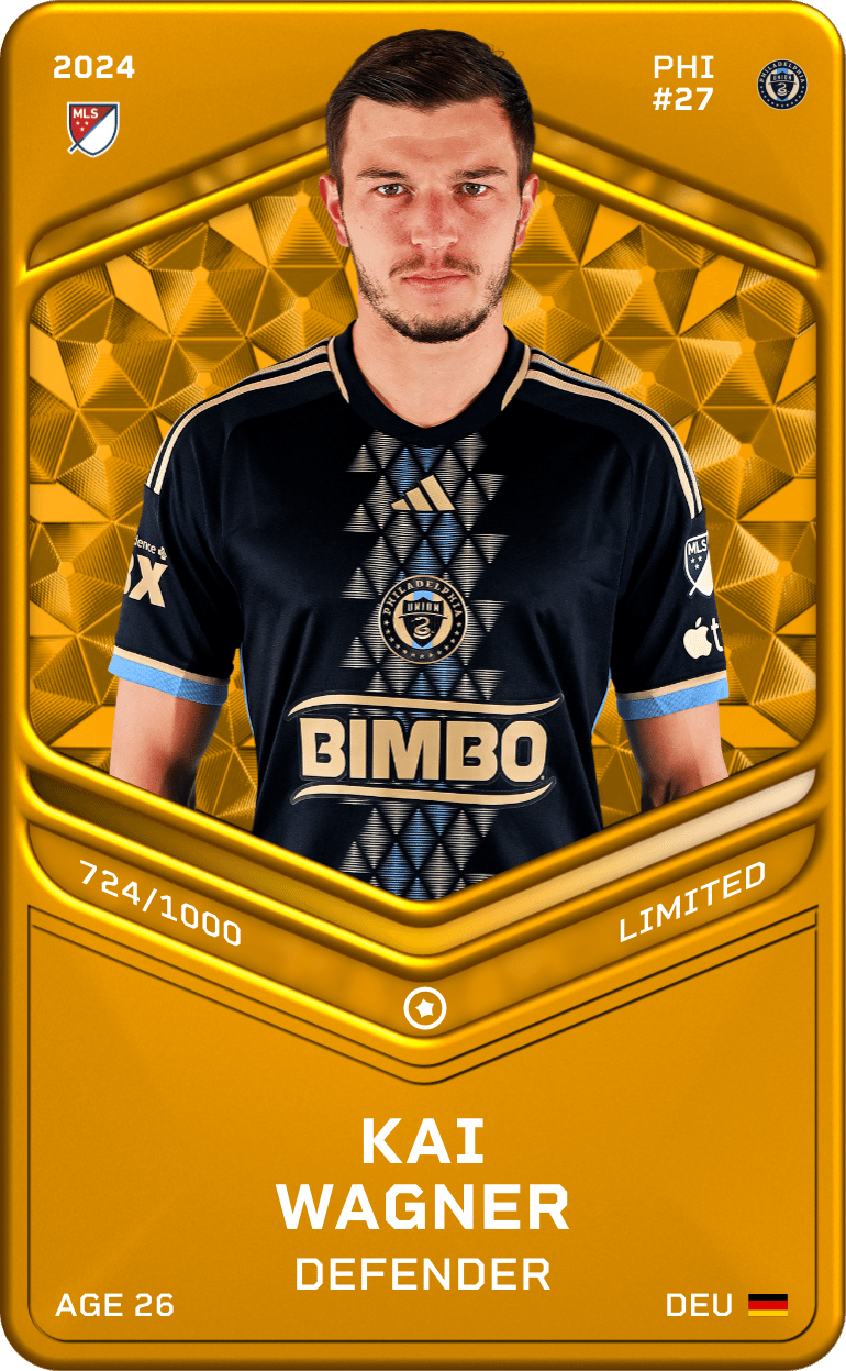 Kai Wagner 2024-25 • Limited 724/1000