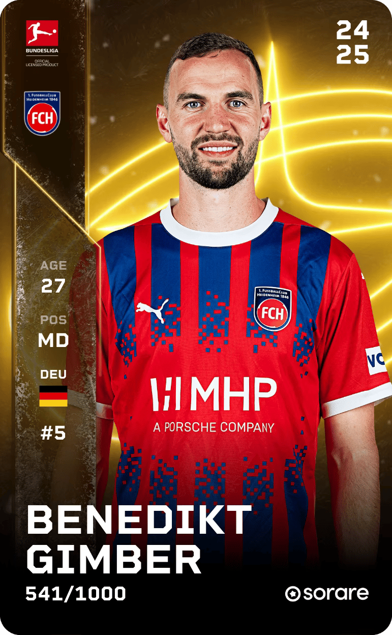 Benedikt Gimber 2024-25 • Limited 541/1000