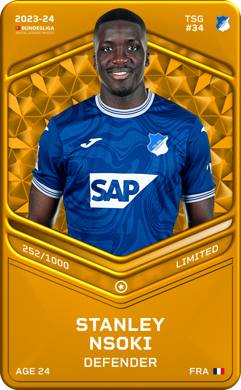 Stanley Nsoki 2023-24 • Limited 252/1000