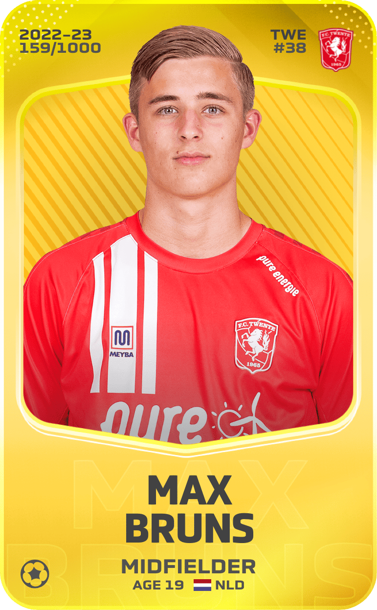 Max Bruns 2022-23 • Limited 159/1000