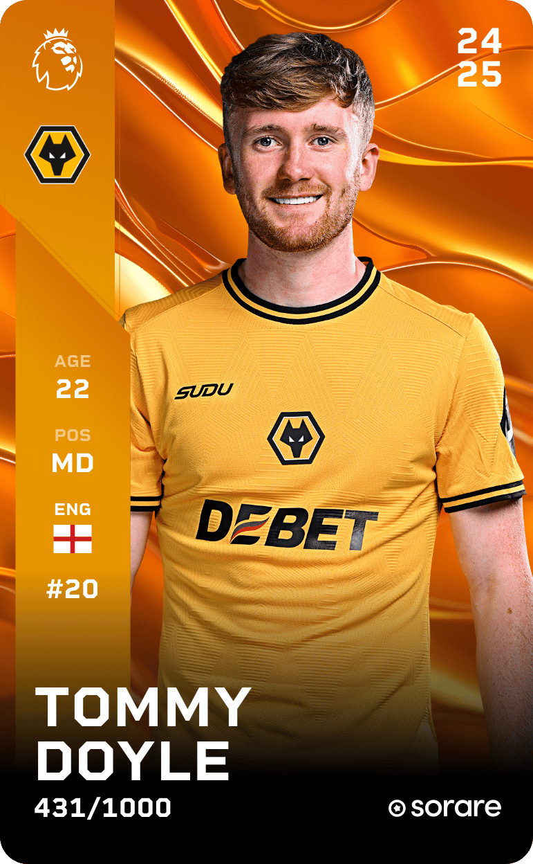 Thomas Doyle 2024-25 • Limited 431/1000