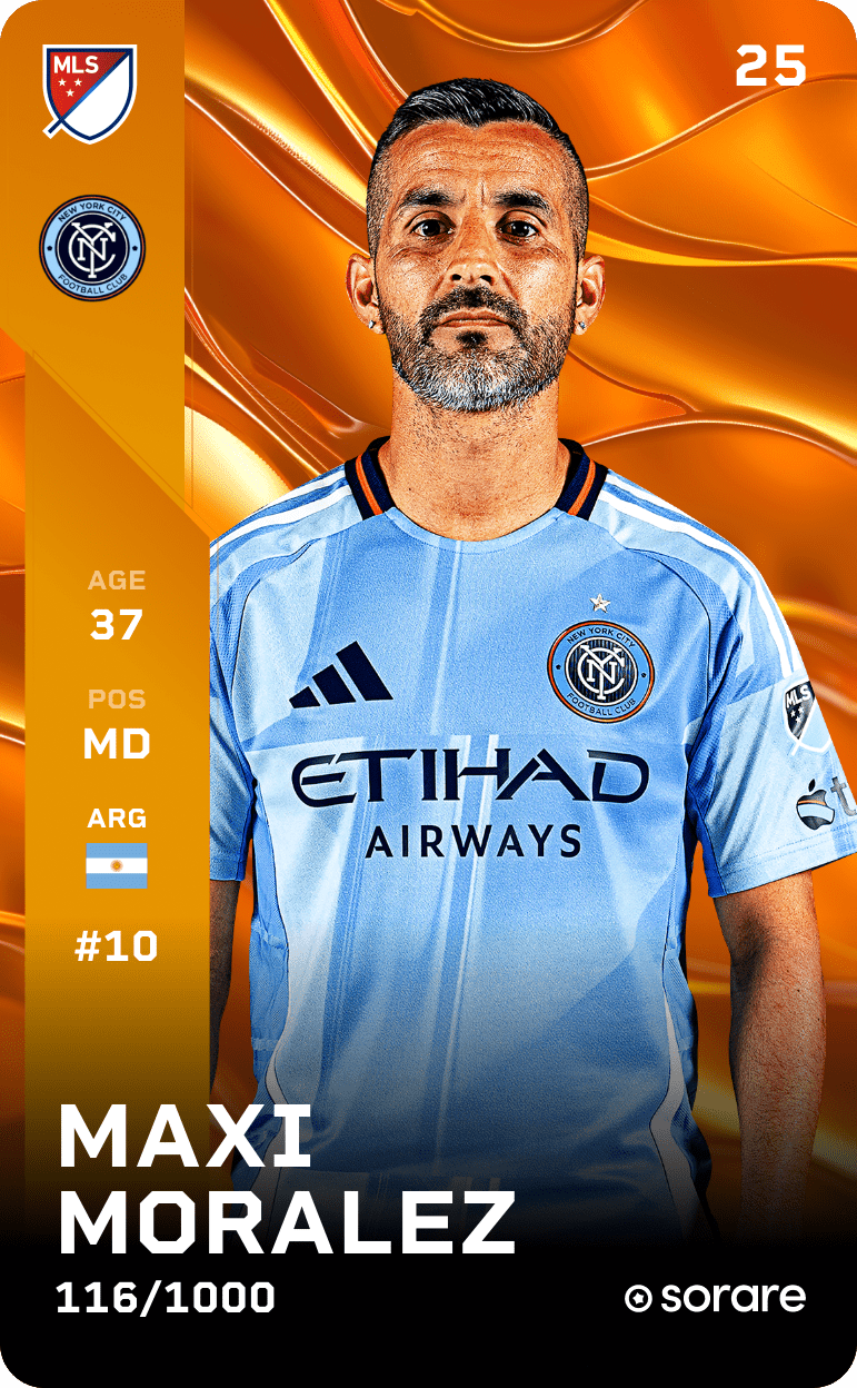 Maximiliano Moralez 2025-26 • Limited 116/1000