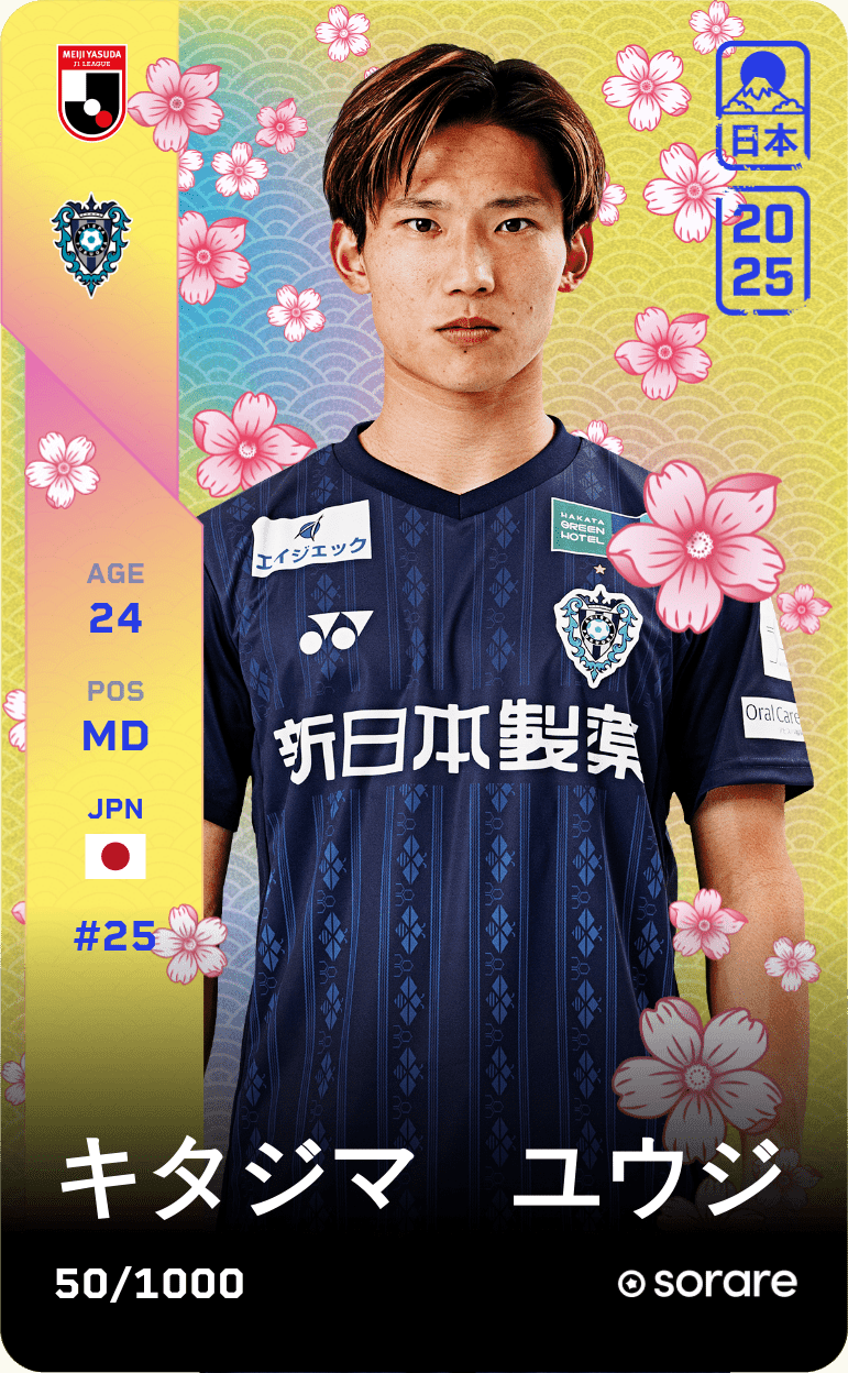 Yuji Kitajima 2025-26 • Limited 50/1000